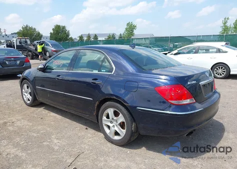 2005 Acura Rl 3.5 из США, поврежденный, VIN JH4KB16535C018279
